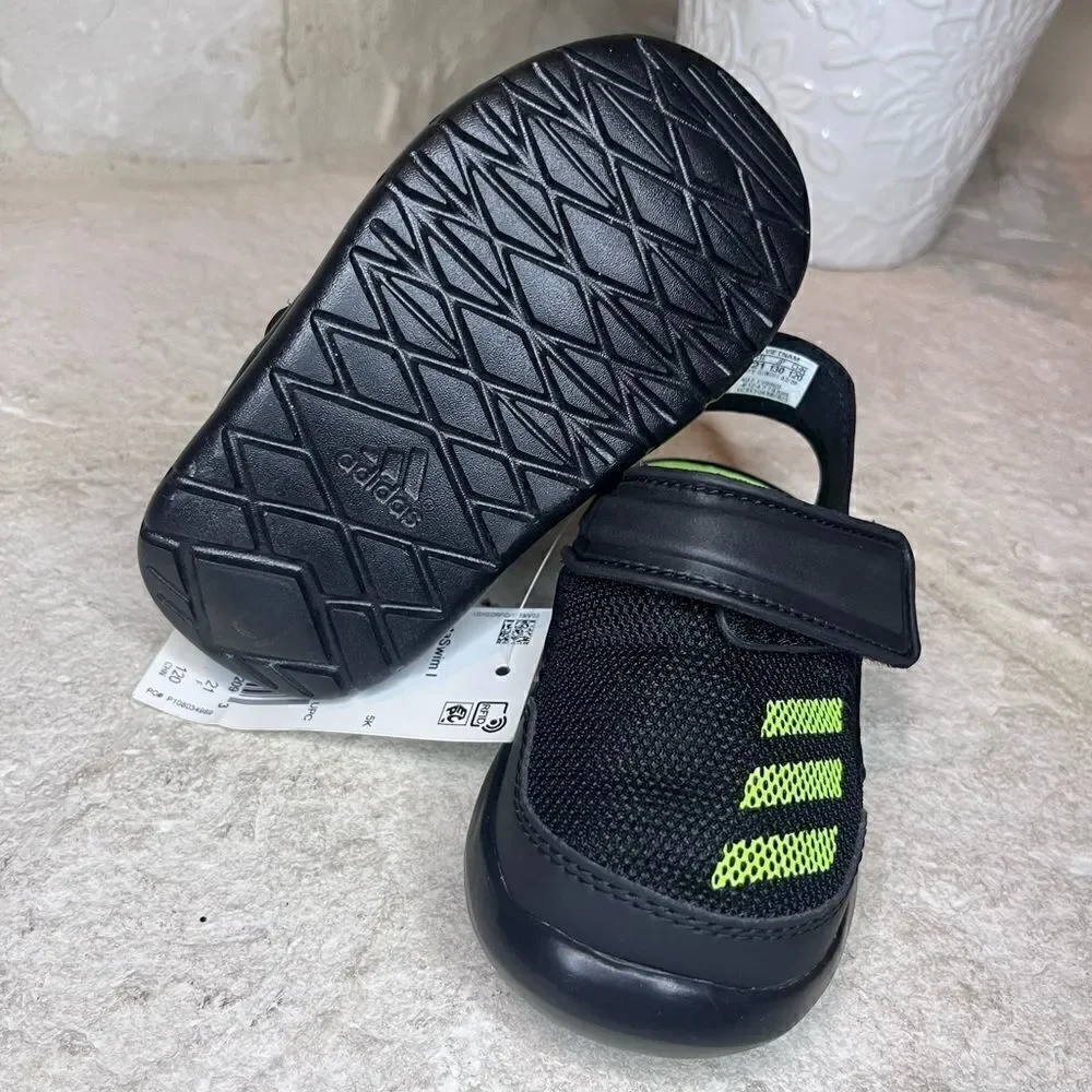 adidas fortaswim black